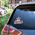 Houston State Baseball Red Star Astro Sport Car Bumper Sticker Decal 5'' X 4''
