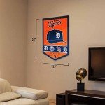 WinCraft Detroit Tigers Heritage History Banner Pennant