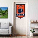 WinCraft Detroit Tigers Heritage History Banner Pennant