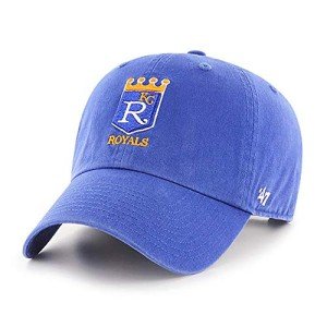 '47 New York Yankees Adjustable Cap Clean Up MLB, Kansas City Royals Blue Cooperstown, One Size