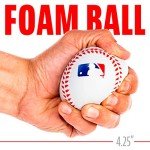 Franklin Sports MLB Youth Teeball Glove + Foam Ball Set - Kids Kansas City Royals Baseball + Teeball Mitt and Ball - Perfect First Kids Glove - 9.5"