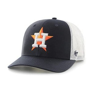 '47 MLB Trucker Snapback Adjustable Hat, Adult One Size Fits All - Houston Astros, Houston Astros Navy