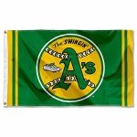 Oakland Athletics Retro Vintage Logo Flag and Banner