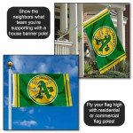 Oakland Athletics Retro Vintage Logo Flag and Banner