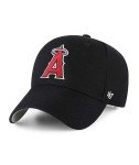 47 Los Angeles Angels Hat Mens Womens MVP Adjustable Cap, Black