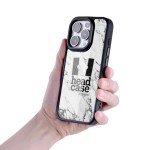 Head Case Designs Officially Licensed NHL Half Distressed Utah Hockey Club Gel Armor Case [Military Grade Drop Protection] Compatible with Apple iPhone 15 Pro