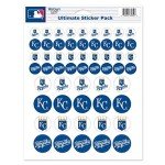 WinCraft MLB Kansas City Royals Vinyl Sticker Sheet, 8.5" x 11"