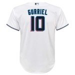 Outerstuff Yuli Gurriel Miami Marlins MLB Kids Youth 8-20 White Home Player Jersey (18-20)