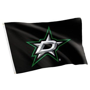 Desert Cactus Dallas Stars Flag NHL 100% Polyester Indoor Outdoor 3x5 feet National Hockey League Team (Design #2)
