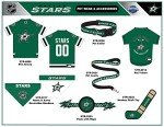 NHL Dallas Stars Bandana for Dogs & Cats, Large/X-Large. - Cute & Stylish Bandana! The Perfect Hockey Fan Scarf Bandana, Great for Birthdays Or Any Party!