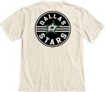 Blue 84 Standard NHL Officially Licensed T-Shirt Ringspun Front/Back Ivory Puck