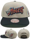 Los Angeles Angels of Anaheim New Off Word Pro Off White Black Blue Era Snapback Hat Cap