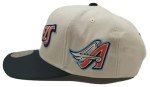 Los Angeles Angels of Anaheim New Off Word Pro Off White Black Blue Era Snapback Hat Cap