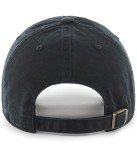 47 Brand MLB Black White Primary Logo Clean Up Adjustable Baseball Cap Hat, Adult One Size Fits All - Detroit Tigers Black White