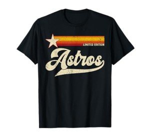 Vintage Astros Retro Style 70s 80s First Name Astro Lover T-Shirt