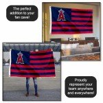WinCraft Los Angeles Angels Stars and Stripes Nation 3x5 Flag