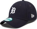 New Era MLB The League 9FORTY Team Color Primary Logo Adjustable Hat Cap One Size Fits All - Detroit Tigers Navy
