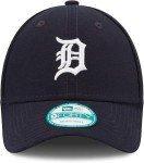 New Era MLB The League 9FORTY Team Color Primary Logo Adjustable Hat Cap One Size Fits All - Detroit Tigers Navy
