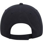 Officially Licensed Detroit Baseball Navy MVP Hat Classic Home Team Logo Adjustable Embroidered Structured Cap