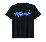 Miami - Vaperwave Synthwave 80s Style Retro Design T-Shirt