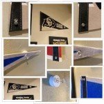 Miami Marlins Pennant Banner and Wall Tack Pads