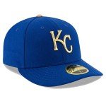 New Era 59Fifty Hat MLB Kansas City Royals Low Profile Alternate Royal Blue Baseball Cap (7 3/4)