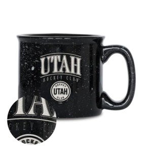 Rico Industries NHL Hockey Utah Hockey Club Tribute 12oz Laser Engraved Campfire Mug