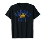 Kansas city Vintage Kc Blue & Yellow Cool Kansas City Locals T-Shirt