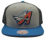 Los Angeles Angels of Anaheim New Triple Play Liberty Blue Gray Black Era Snapback Hat Cap