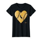 Vintage Oakland Baseball Heart T-Shirt