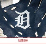 Franklin Sports MLB Youth Teeball Glove + Foam Ball Set - Kids Detroit Tigers Baseball + Teeball Mitt and Ball - Perfect First Kids Glove - 9.5"