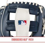 Franklin Sports MLB Youth Teeball Glove + Foam Ball Set - Kids Detroit Tigers Baseball + Teeball Mitt and Ball - Perfect First Kids Glove - 9.5"