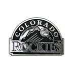 Team ProMark MLB Colorado Rockies Chrome Automobile Emblem, One Size