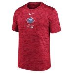 Nike Men's MLB City Connect Legend Practice Velocity T-Shirt (US, Alpha, Large, Regular, Regular, Red, Miami Marlins)