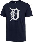 MLB Men's Imprint Match Team Color Primary Logo Word Mark T-Shirt (Detroit Tigers Navy, XX-Large)