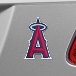 FANMATS 60394 - MLB - Los Angeles Angels Embossed Color Emblem | A Primary Cap Logo