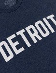 Detroit | Classic Retro City Navy Detroiter 313 Cool Michigan Men Women T-Shirt-(Navy Men,L)