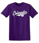 J2 Sport Colorado Baseball T-Shirt – Men & Women Short Sleeve T Shirt Tee Tshirt