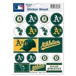 MLB Oakland A's Vinyl Sticker Sheet, 5" x 7"