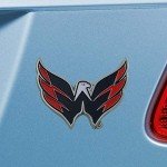 FANMATS 22800 Washington Capitals 3D Color Metal Emblem, Diecut Team Logo Auto Emblem