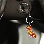 Rico Industries NHL Tampa Bay Lightning State Shape Keychain 2 x 3-"