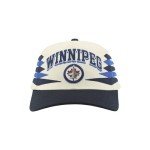 ZHATS Standard NHL Officially Licensed Hat Competitor Retro Diamond, Ivory, One Size