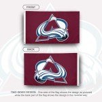 Desert Cactus Colorado Avalanche Flag NHL 100% Polyester Indoor Outdoor 3x5 feet National Hockey League Team Flags (Design #2)