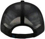 New Era MLB The League 9FORTY Team Color Primary Logo Mesh Trucker Adjustable Hat Cap One Size Fits All - Miami Marlins Black