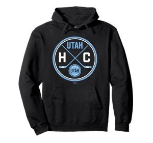 Utah Hockey Club Prize Black Officially Licensed Pullover Hoodie