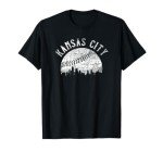 Vintage Kansas City Missouri Skyline Apparel T-Shirt