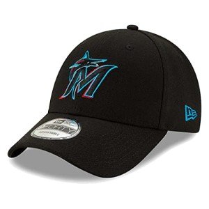 New Era MLB The League 9FORTY Adjustable Hat Cap One Size Fits All (Miami Marlins)