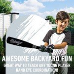 Franklin Sports MLB Chicago White Sox Team Jumbo Foam Bat and Ball Set, 21-Inch, Black