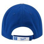 New Era MLB The League 9FORTY Team Color Primary Logo Adjustable Hat Cap One Size Fits All - Kansas City Royals Blue