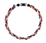 SUPBOMM Baseball Rope Necklaces, League Team Colors Braided Necklace, Baseball Team Gifts, Astros